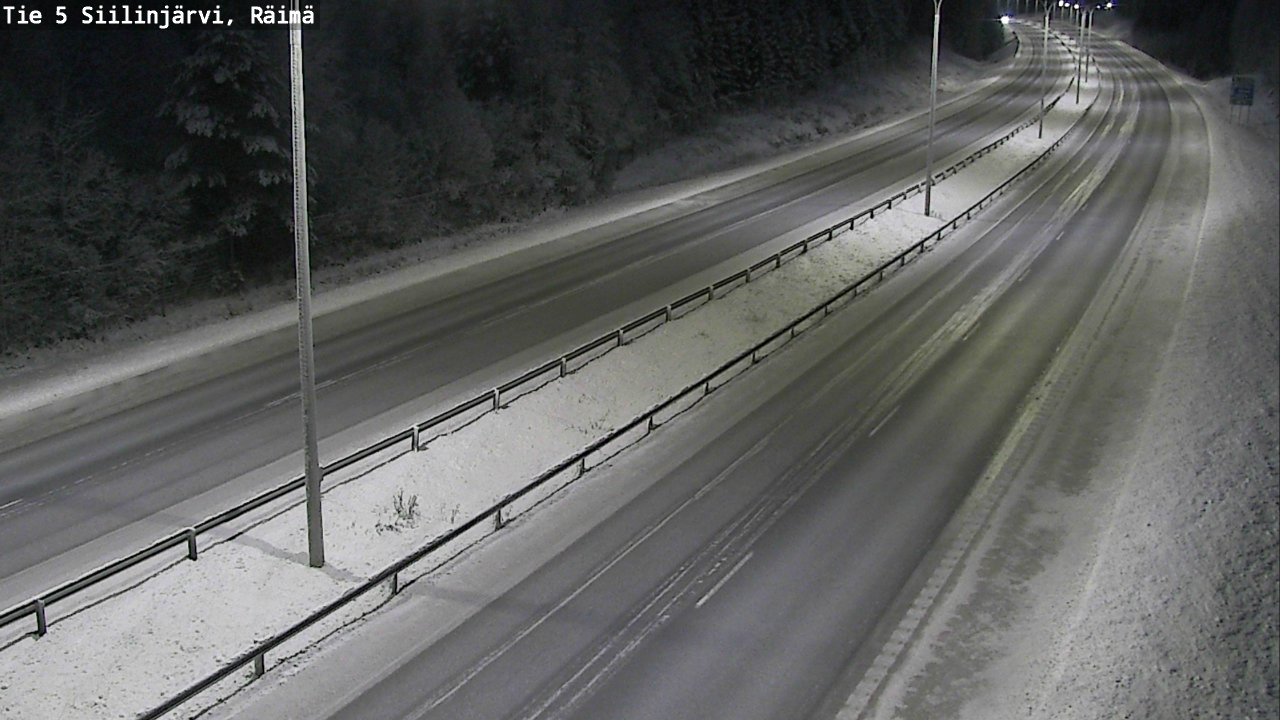 Kelikamerat Kuva Tie 5 Siilinjärvi, Räimä, Siilinjärvi, Pohjois-Savo