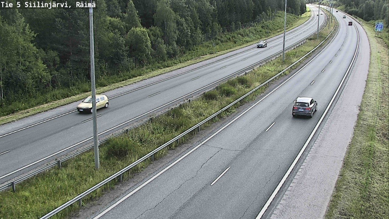 Kelikamerat Kuva Tie 5 Siilinjärvi, Räimä, Siilinjärvi, Pohjois-Savo