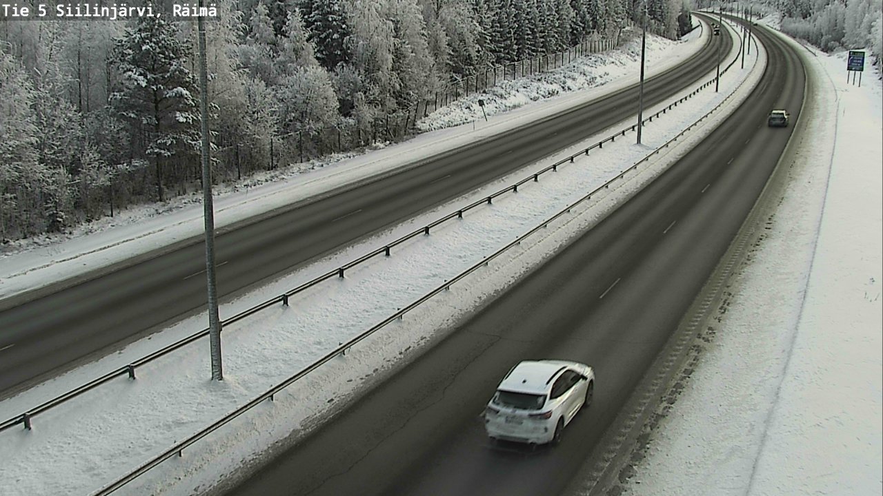 Kelikamerat Kuva Tie 5 Siilinjärvi, Räimä, Siilinjärvi, Pohjois-Savo