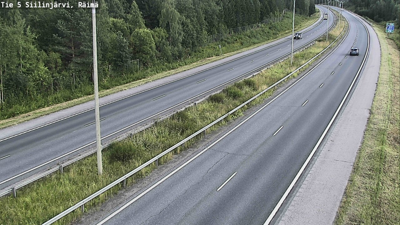 Kelikamerat Kuva Tie 5 Siilinjärvi, Räimä, Siilinjärvi, Pohjois-Savo