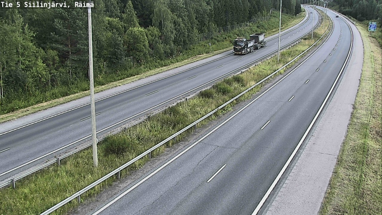 Kelikamerat Kuva Tie 5 Siilinjärvi, Räimä, Siilinjärvi, Pohjois-Savo