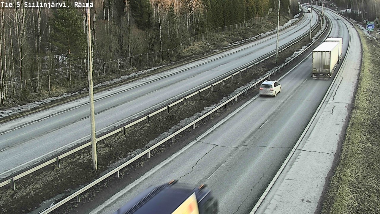 Kelikamerat Kuva Tie 5 Siilinjärvi, Räimä, Siilinjärvi, Pohjois-Savo