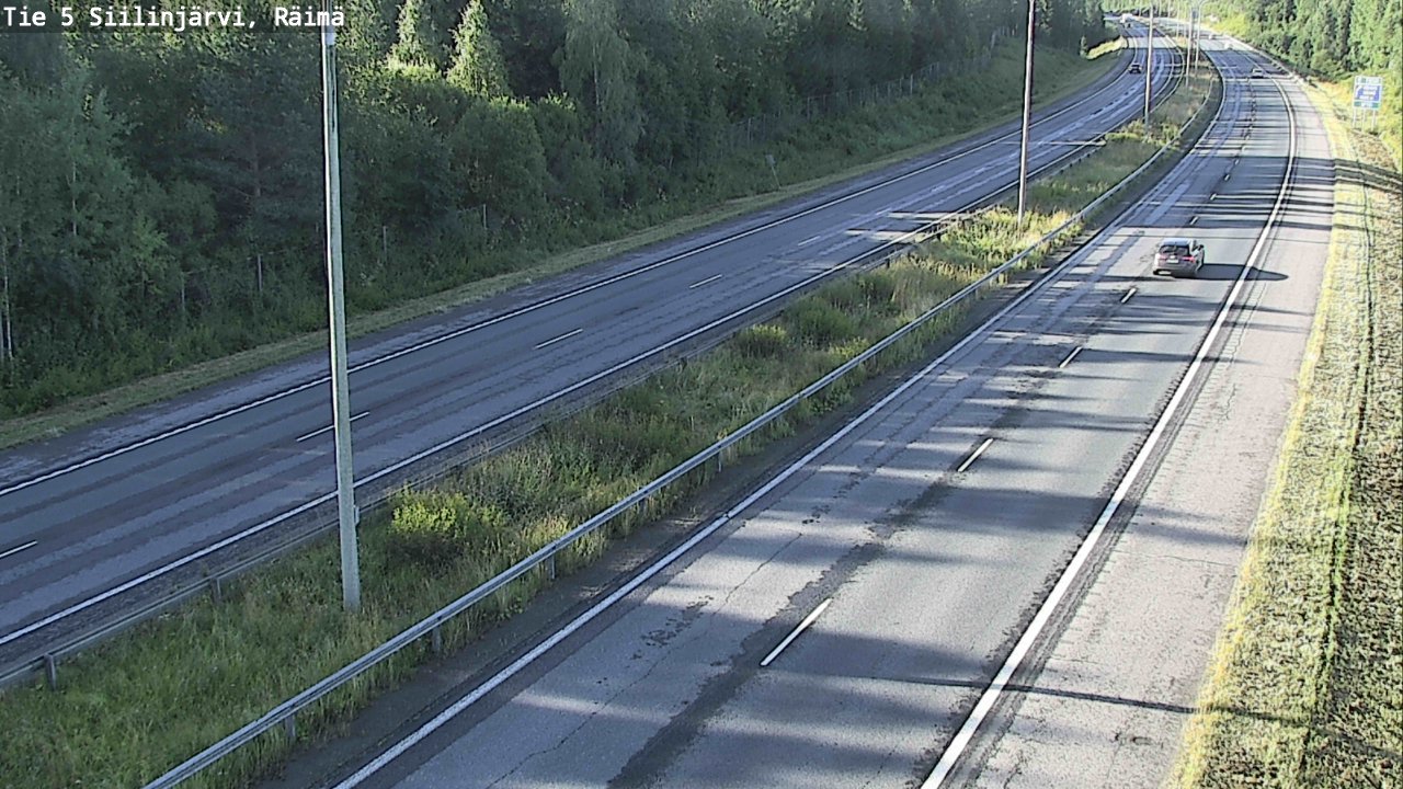 Kelikamerat Kuva Tie 5 Siilinjärvi, Räimä, Siilinjärvi, Pohjois-Savo