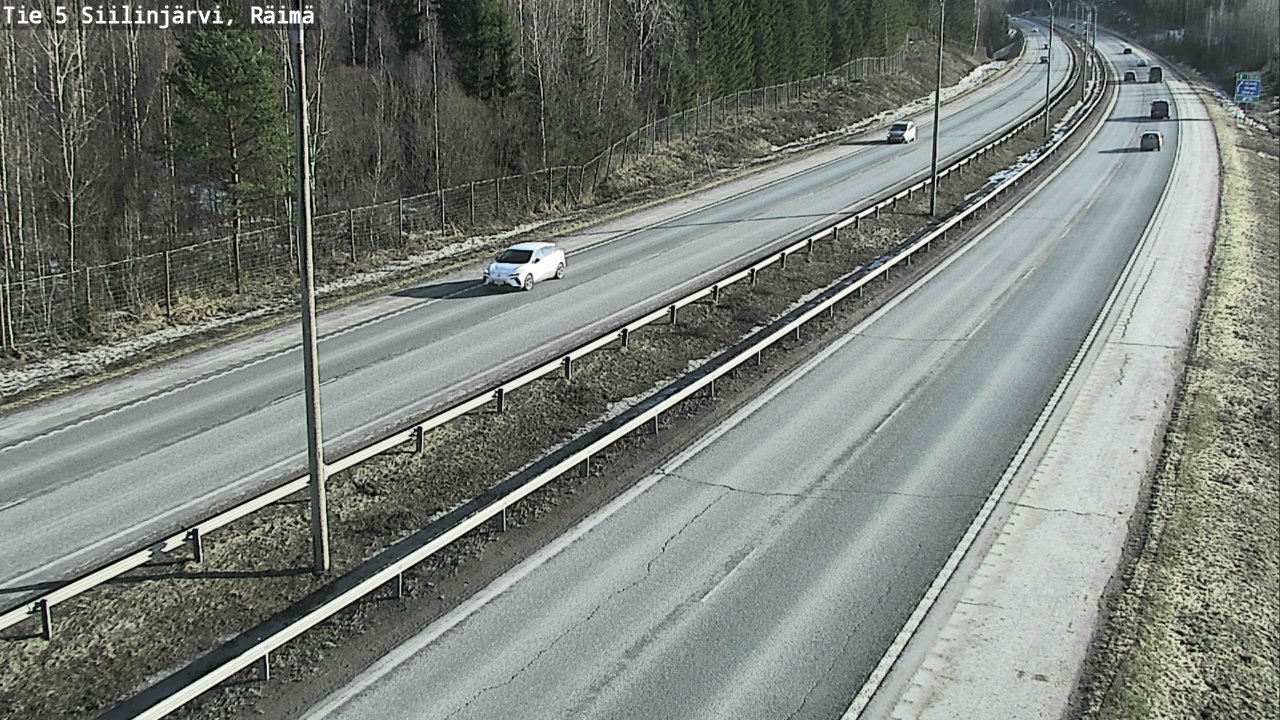 Kelikamerat Kuva Tie 5 Siilinjärvi, Räimä, Siilinjärvi, Pohjois-Savo