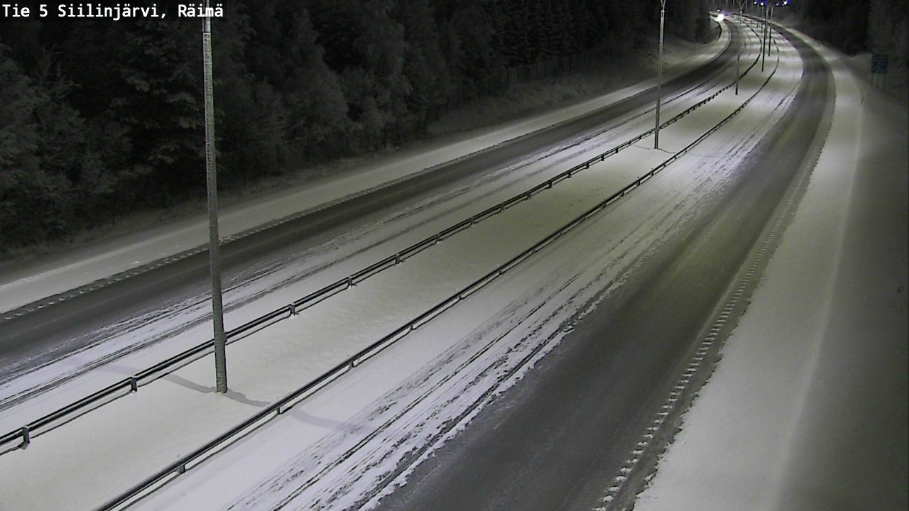 Kelikamerat Kuva Tie 5 Siilinjärvi, Räimä, Siilinjärvi, Pohjois-Savo