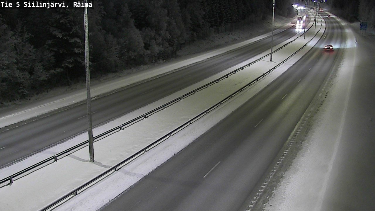 Weather Camera Image Väg 5 Siilinjärvi, Räimä, Siilinjärvi, Pohjois-Savo