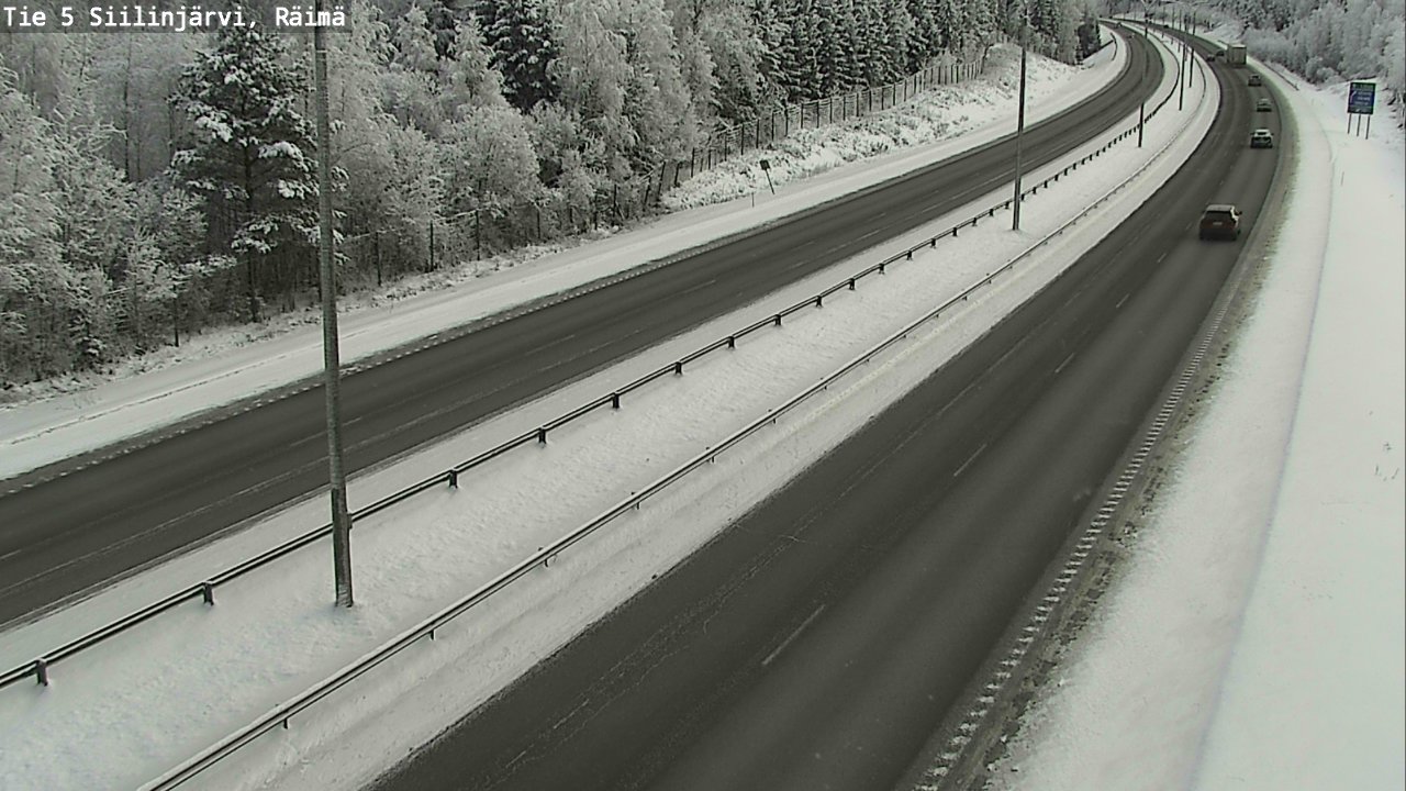 Weather Camera Image Road Siilinjärvi, Räimä, Siilinjärvi, Pohjois-Savo