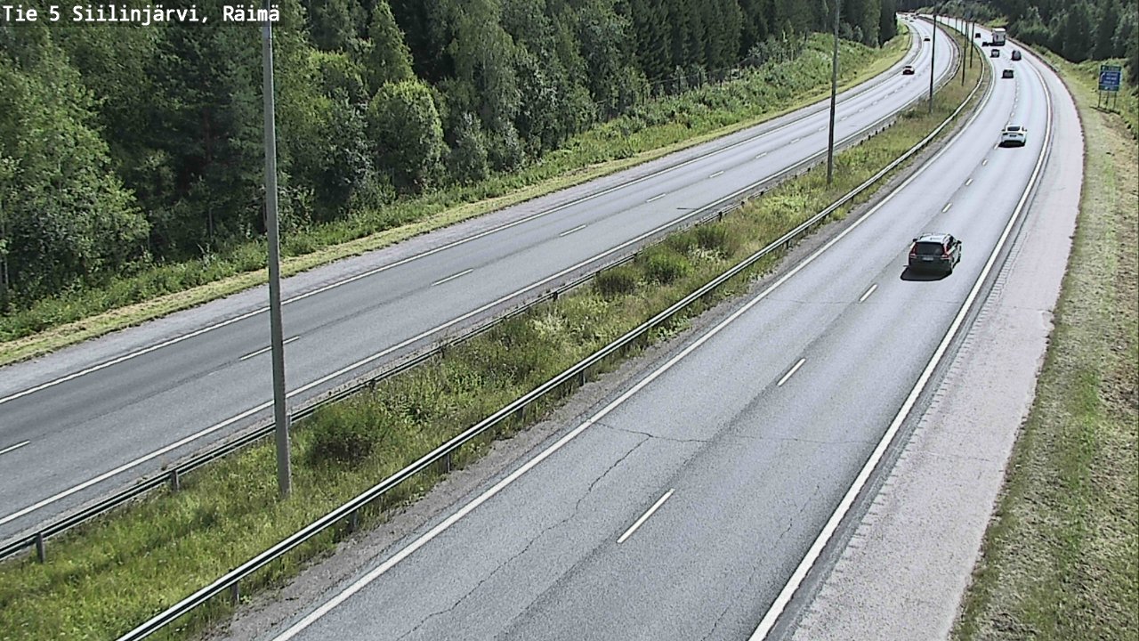 Kelikamerat Kuva Tie 5 Siilinjärvi, Räimä, Siilinjärvi, Pohjois-Savo