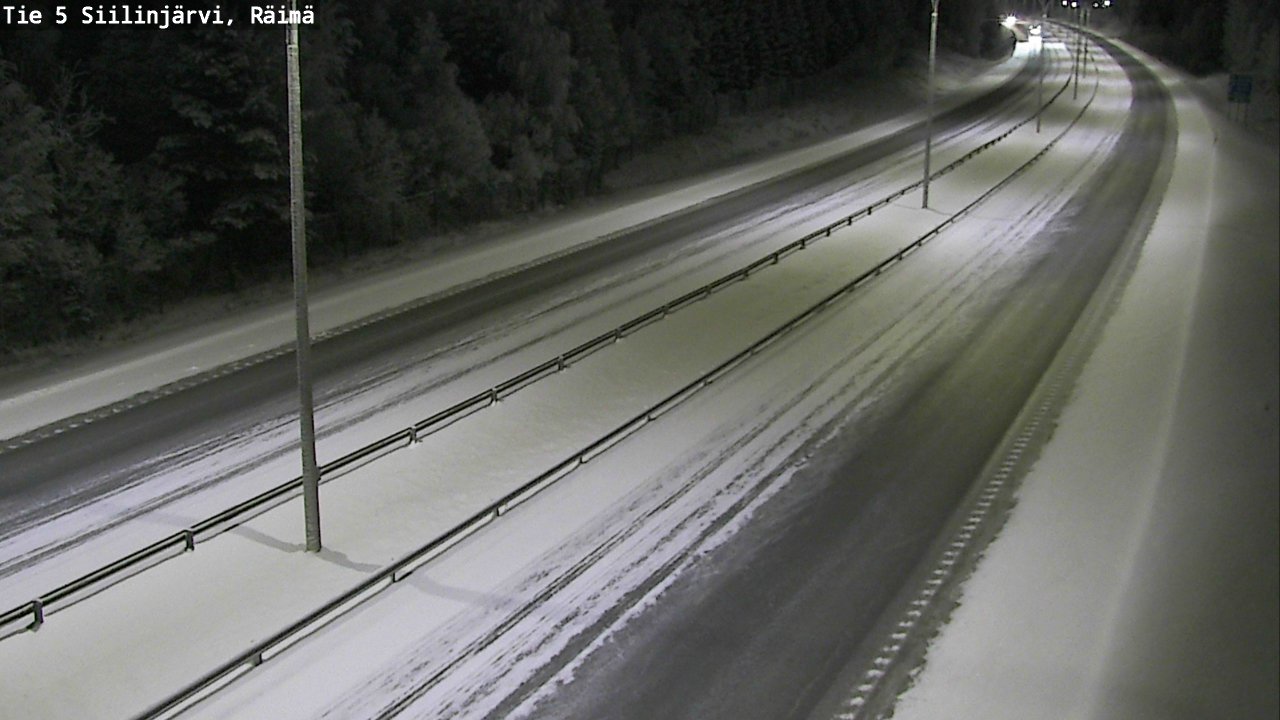 Kelikamerat Kuva Tie 5 Siilinjärvi, Räimä, Siilinjärvi, Pohjois-Savo