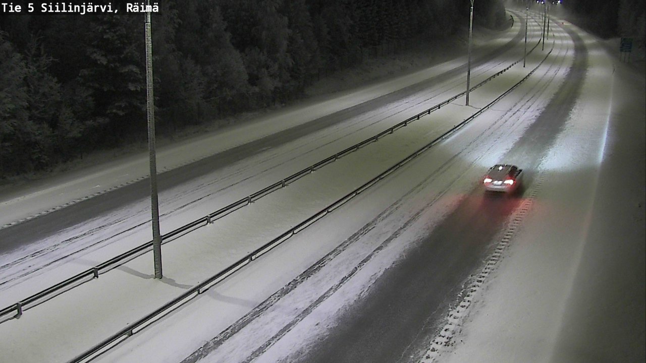 Kelikamerat Kuva Tie 5 Siilinjärvi, Räimä, Siilinjärvi, Pohjois-Savo