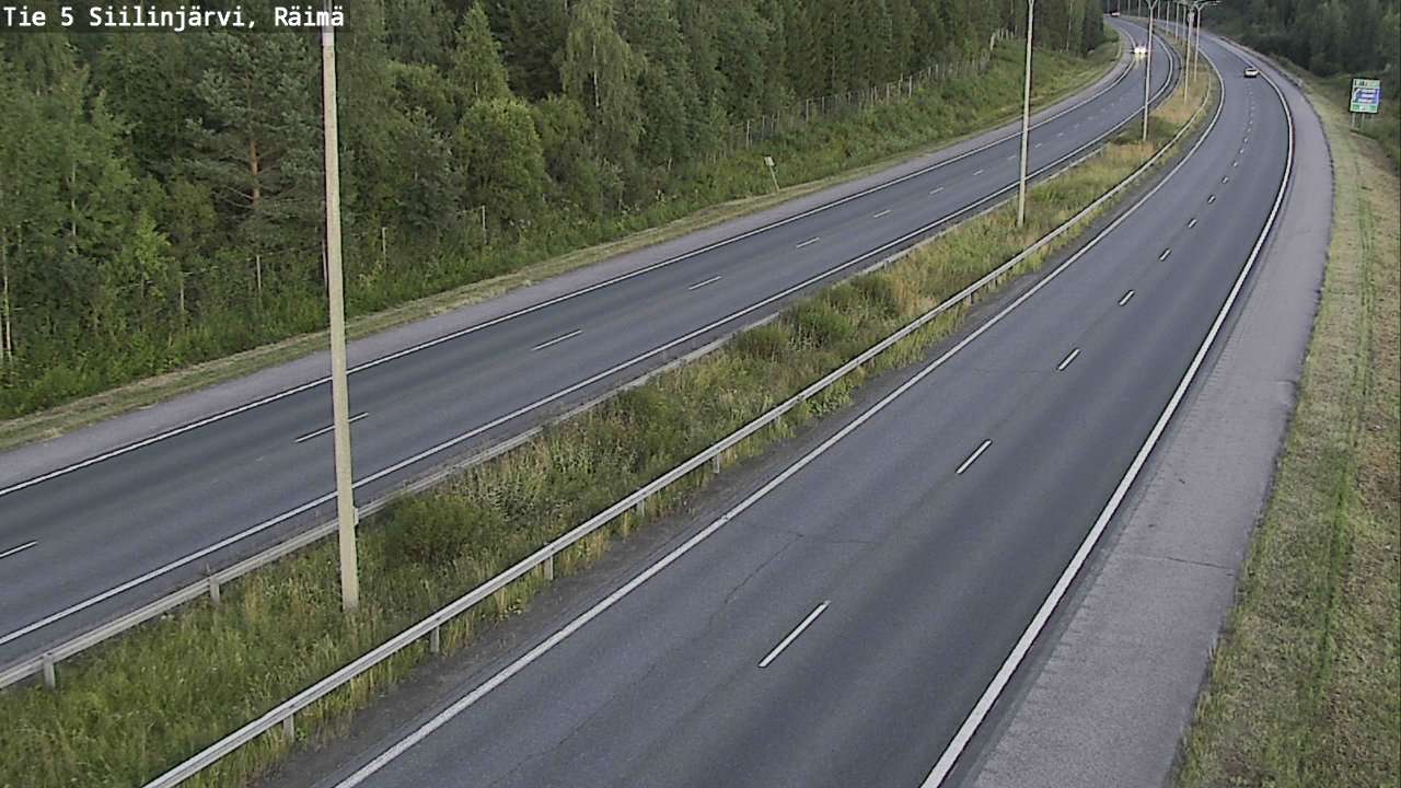 Kelikamerat Kuva Tie 5 Siilinjärvi, Räimä, Siilinjärvi, Pohjois-Savo