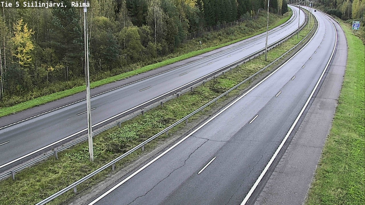 Kelikamerat Kuva Tie 5 Siilinjärvi, Räimä, Siilinjärvi, Pohjois-Savo