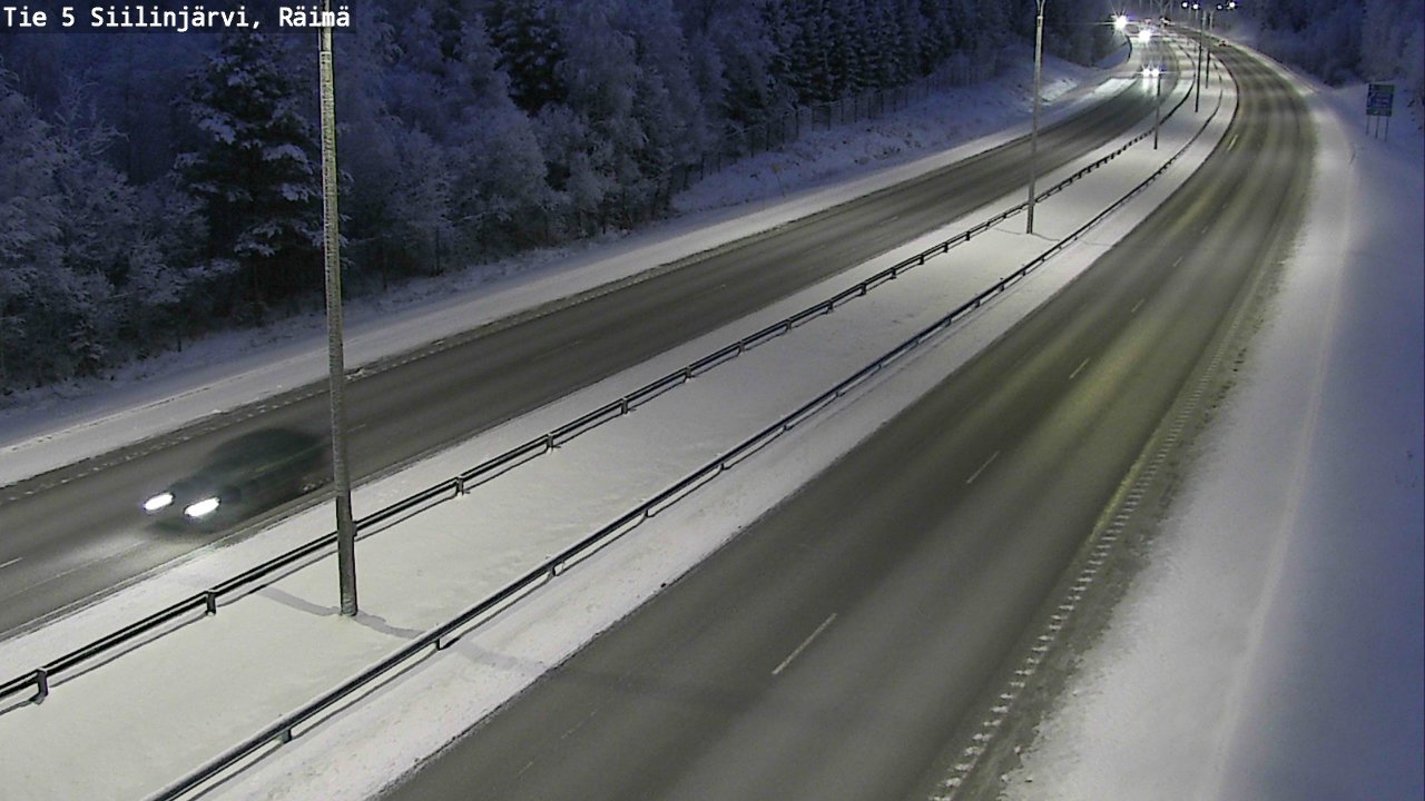Weather Camera Image Väg 5 Siilinjärvi, Räimä, Siilinjärvi, Pohjois-Savo