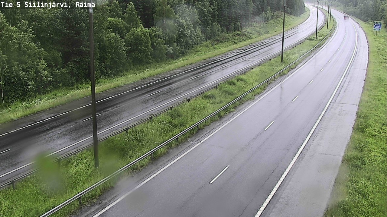 Weather Camera Image Road Siilinjärvi, Räimä, Siilinjärvi, Pohjois-Savo