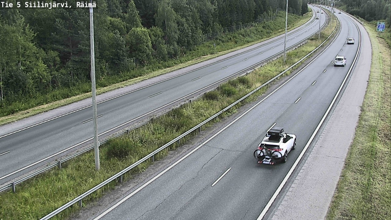 Kelikamerat Kuva Tie 5 Siilinjärvi, Räimä, Siilinjärvi, Pohjois-Savo