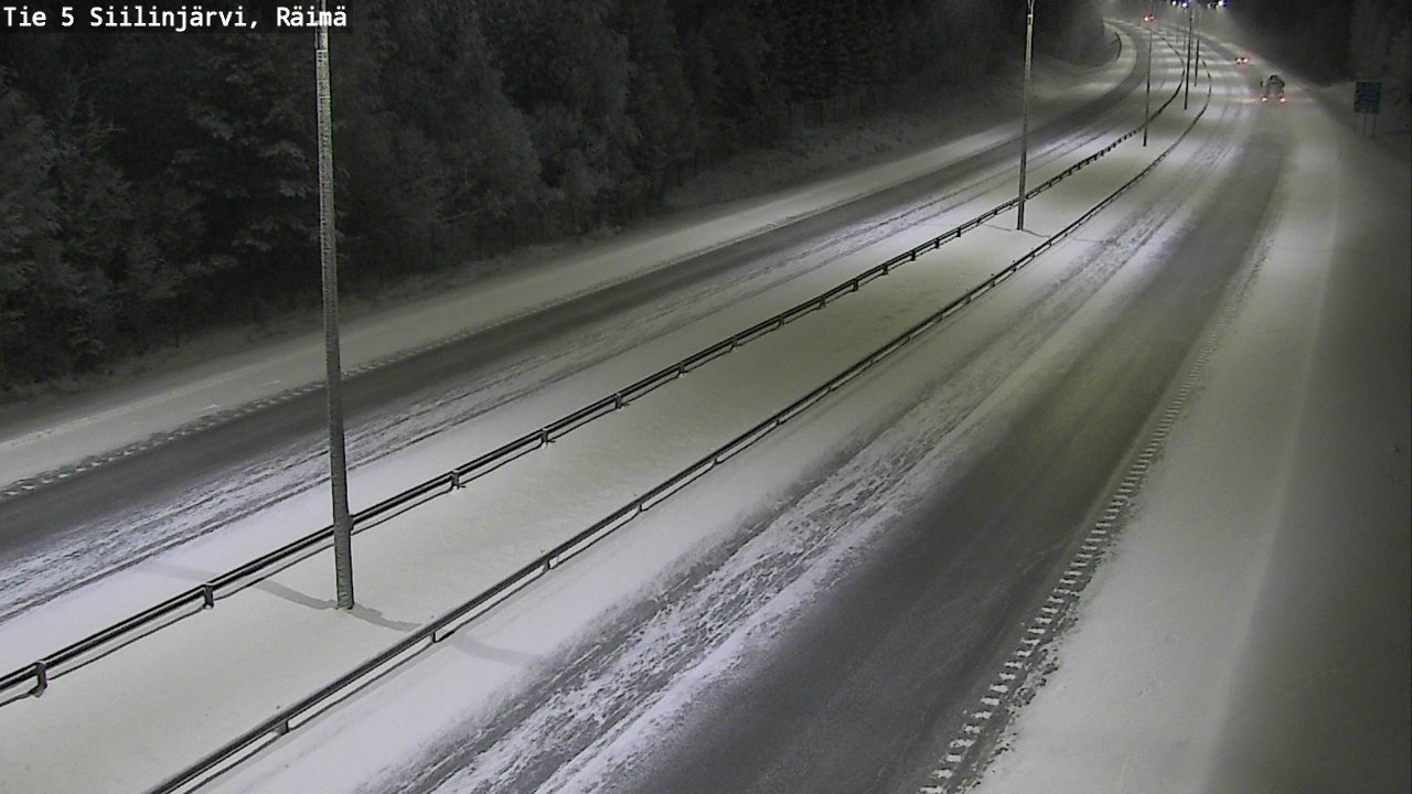 Kelikamerat Kuva Tie 5 Siilinjärvi, Räimä, Siilinjärvi, Pohjois-Savo