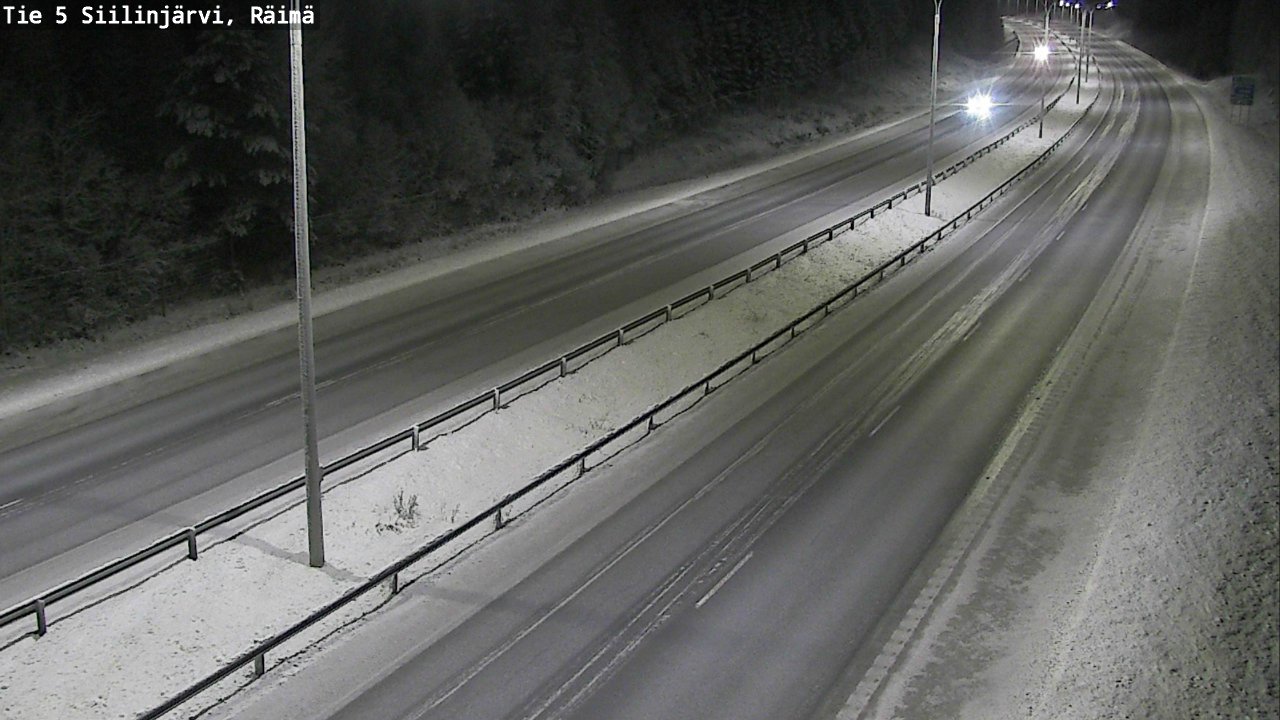 Kelikamerat Kuva Tie 5 Siilinjärvi, Räimä, Siilinjärvi, Pohjois-Savo