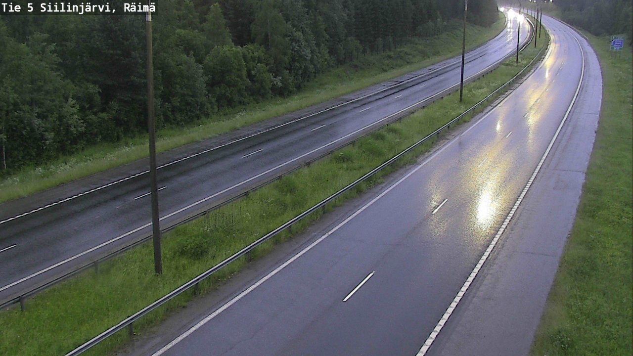 Weather Camera Image Road Siilinjärvi, Räimä, Siilinjärvi, Pohjois-Savo