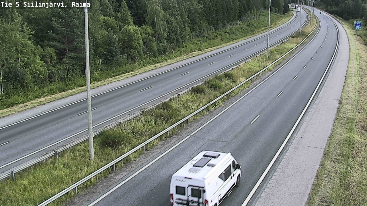 Kelikamerat Kuva Tie 5 Siilinjärvi, Räimä, Siilinjärvi, Pohjois-Savo