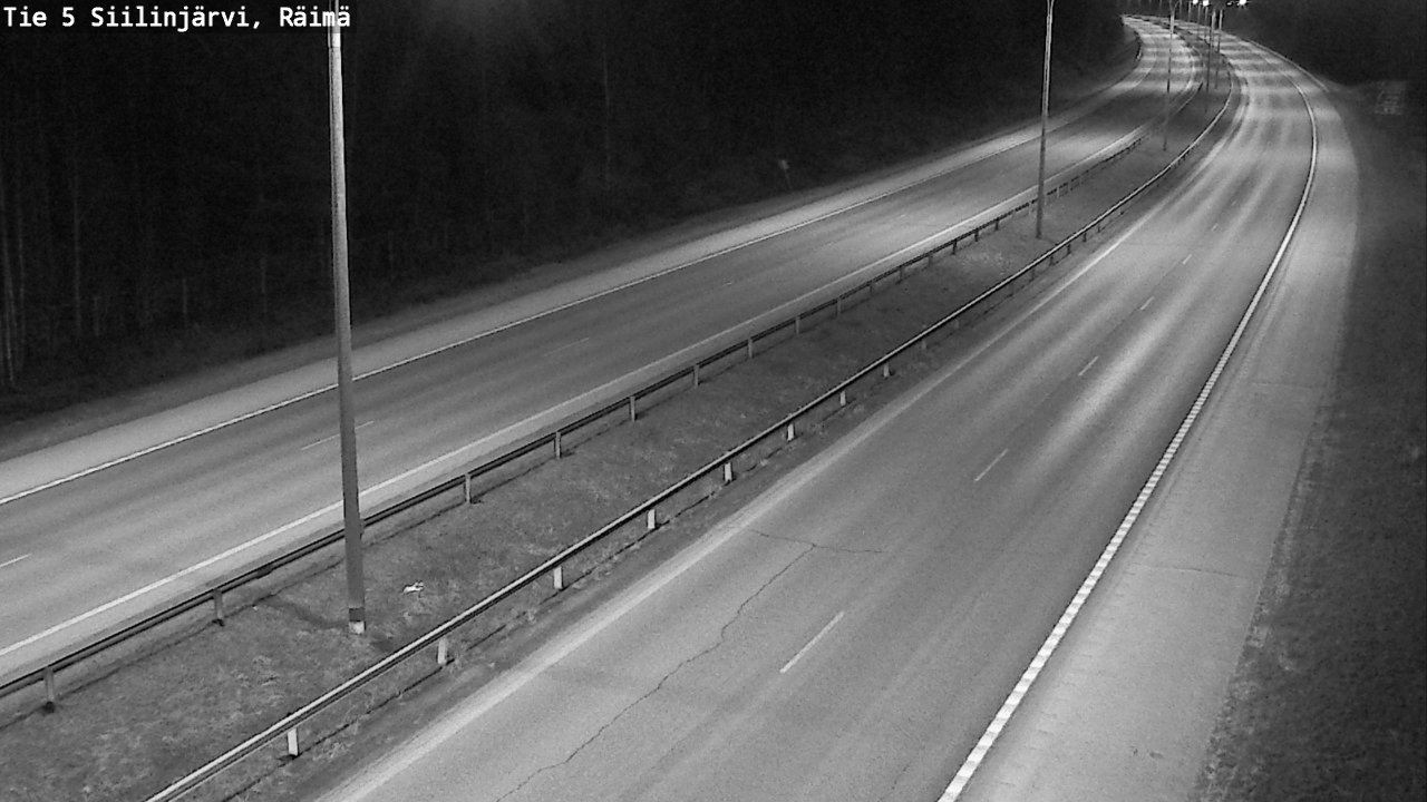 Weather Camera Image Road Siilinjärvi, Räimä, Siilinjärvi, Pohjois-Savo
