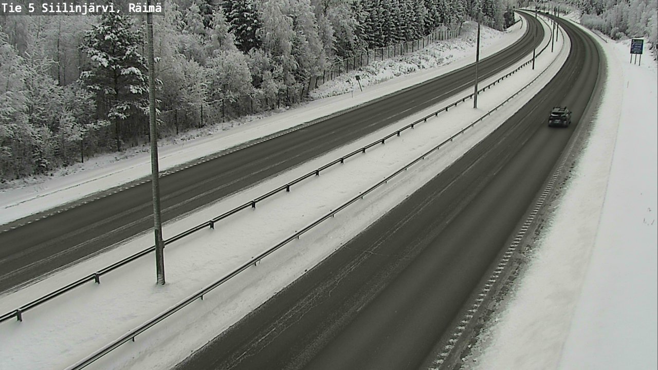 Weather Camera Image Road Siilinjärvi, Räimä, Siilinjärvi, Pohjois-Savo