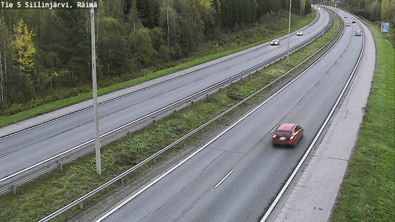 Kelikamerat Kuva Tie 5 Siilinjärvi, Räimä, Siilinjärvi, Pohjois-Savo