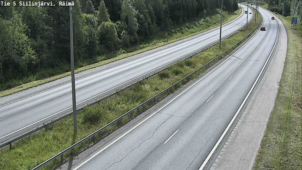 Kelikamerat Kuva Tie 5 Siilinjärvi, Räimä, Siilinjärvi, Pohjois-Savo