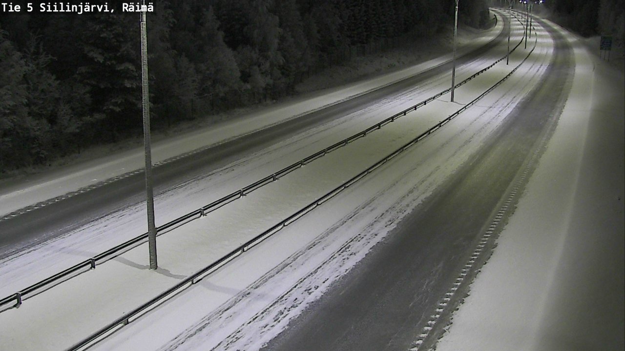 Kelikamerat Kuva Tie 5 Siilinjärvi, Räimä, Siilinjärvi, Pohjois-Savo