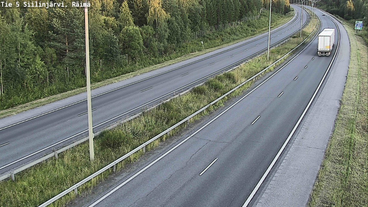 Kelikamerat Kuva Tie 5 Siilinjärvi, Räimä, Siilinjärvi, Pohjois-Savo