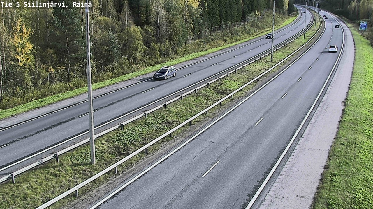 Kelikamerat Kuva Tie 5 Siilinjärvi, Räimä, Siilinjärvi, Pohjois-Savo