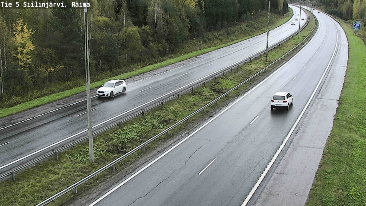 Kelikamerat Kuva Tie 5 Siilinjärvi, Räimä, Siilinjärvi, Pohjois-Savo
