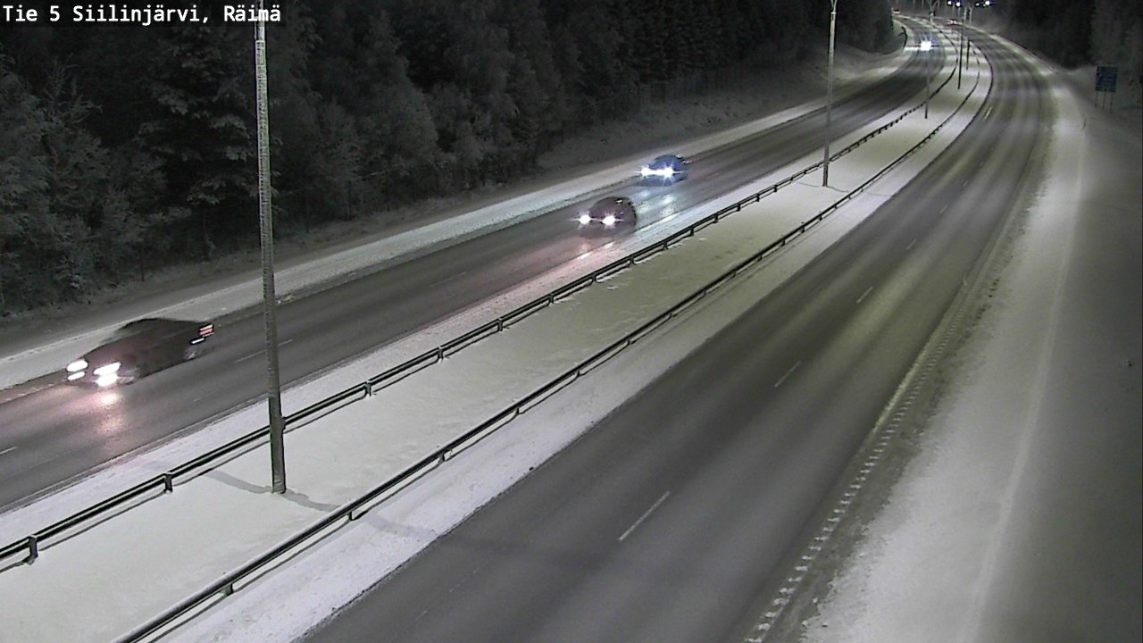 Weather Camera Image Väg 5 Siilinjärvi, Räimä, Siilinjärvi, Pohjois-Savo