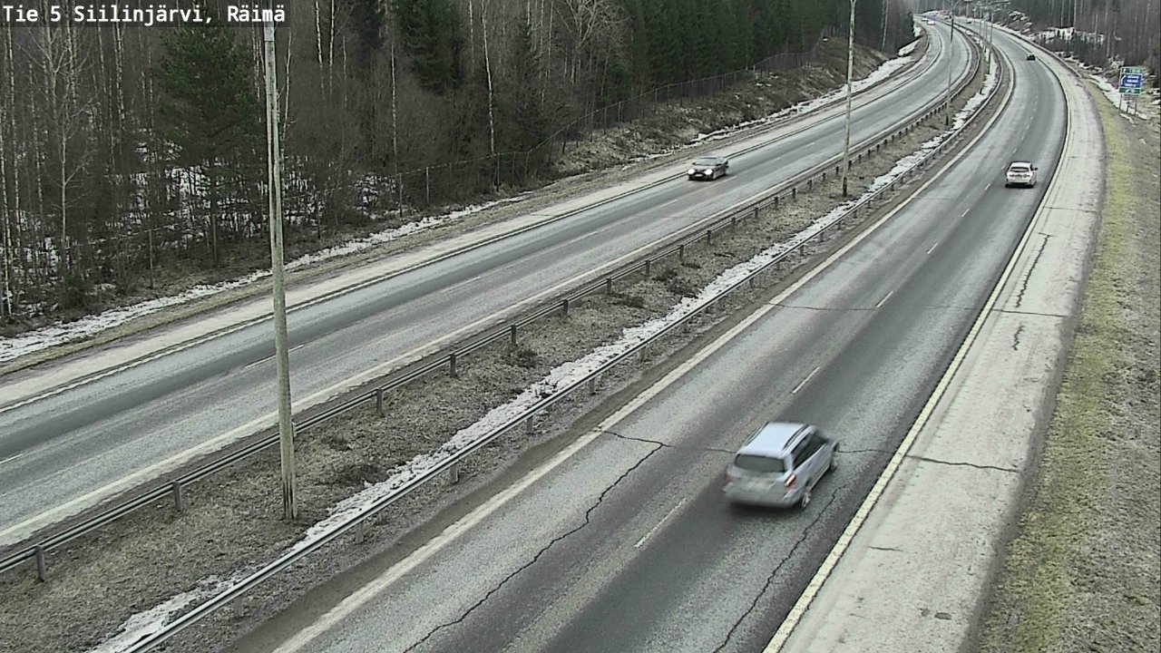 Kelikamerat Kuva Tie 5 Siilinjärvi, Räimä, Siilinjärvi, Pohjois-Savo