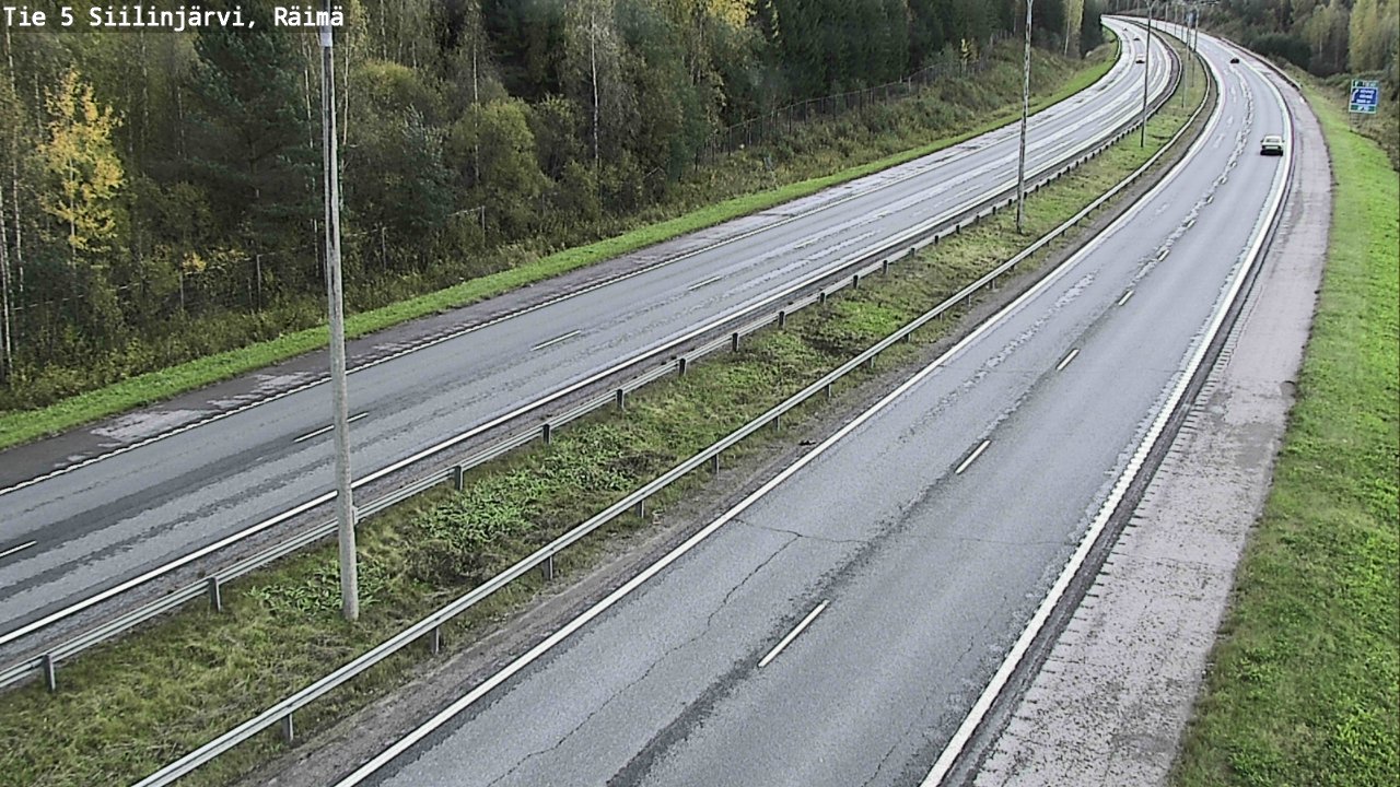 Kelikamerat Kuva Tie 5 Siilinjärvi, Räimä, Siilinjärvi, Pohjois-Savo