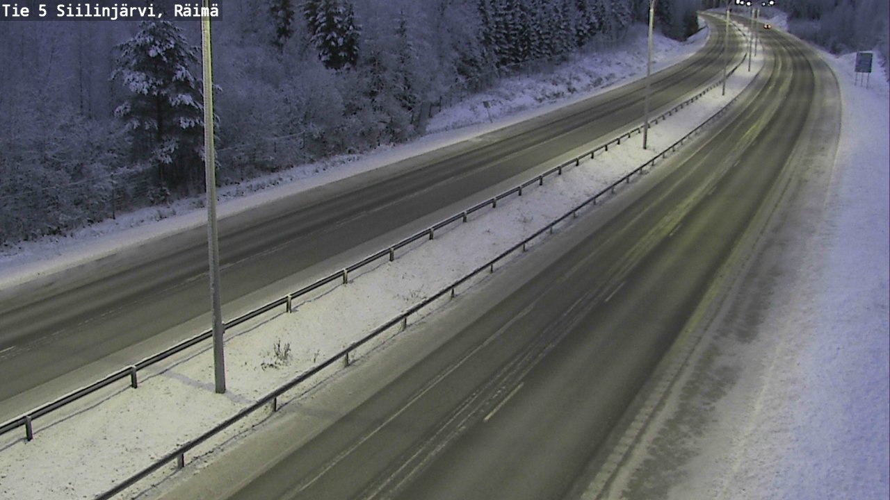 Kelikamerat Kuva Tie 5 Siilinjärvi, Räimä, Siilinjärvi, Pohjois-Savo