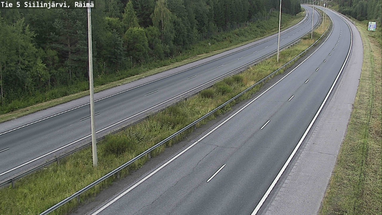 Kelikamerat Kuva Tie 5 Siilinjärvi, Räimä, Siilinjärvi, Pohjois-Savo