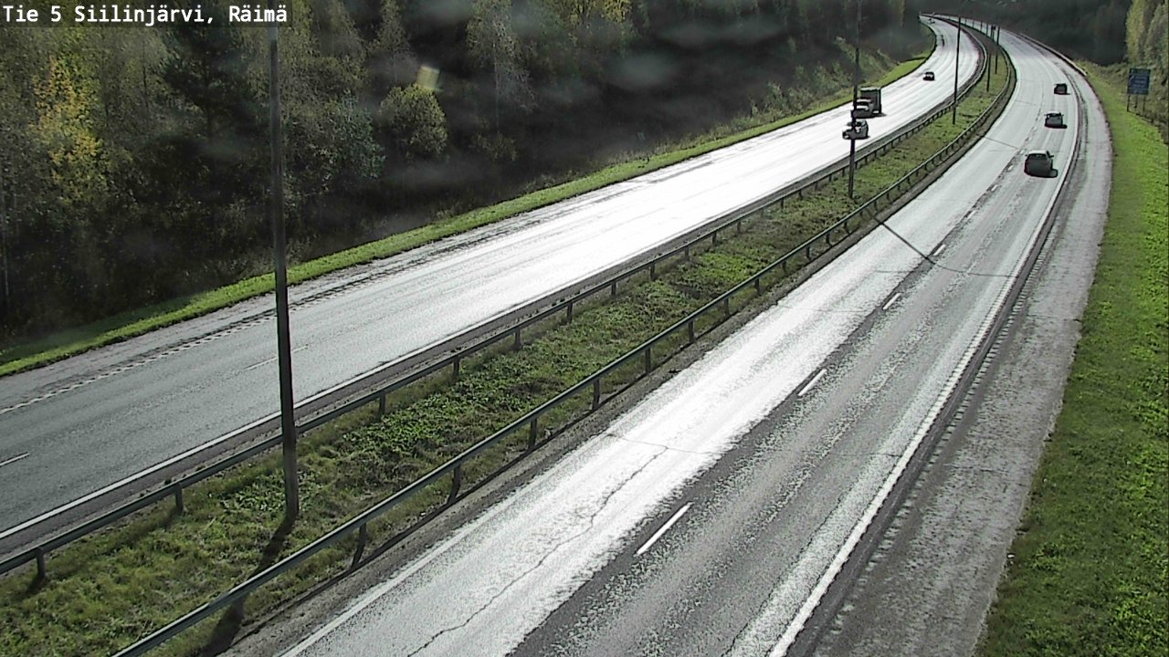 Weather Camera Image Road Siilinjärvi, Räimä, Siilinjärvi, Pohjois-Savo