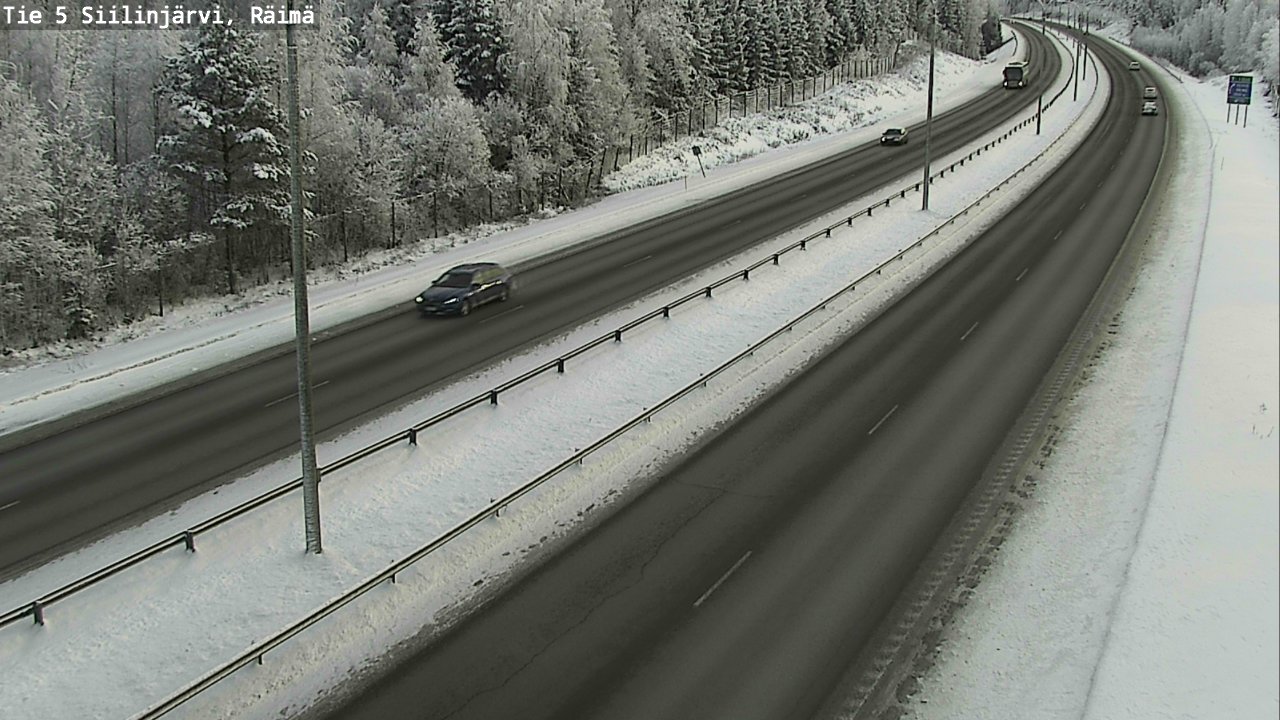 Kelikamerat Kuva Tie 5 Siilinjärvi, Räimä, Siilinjärvi, Pohjois-Savo