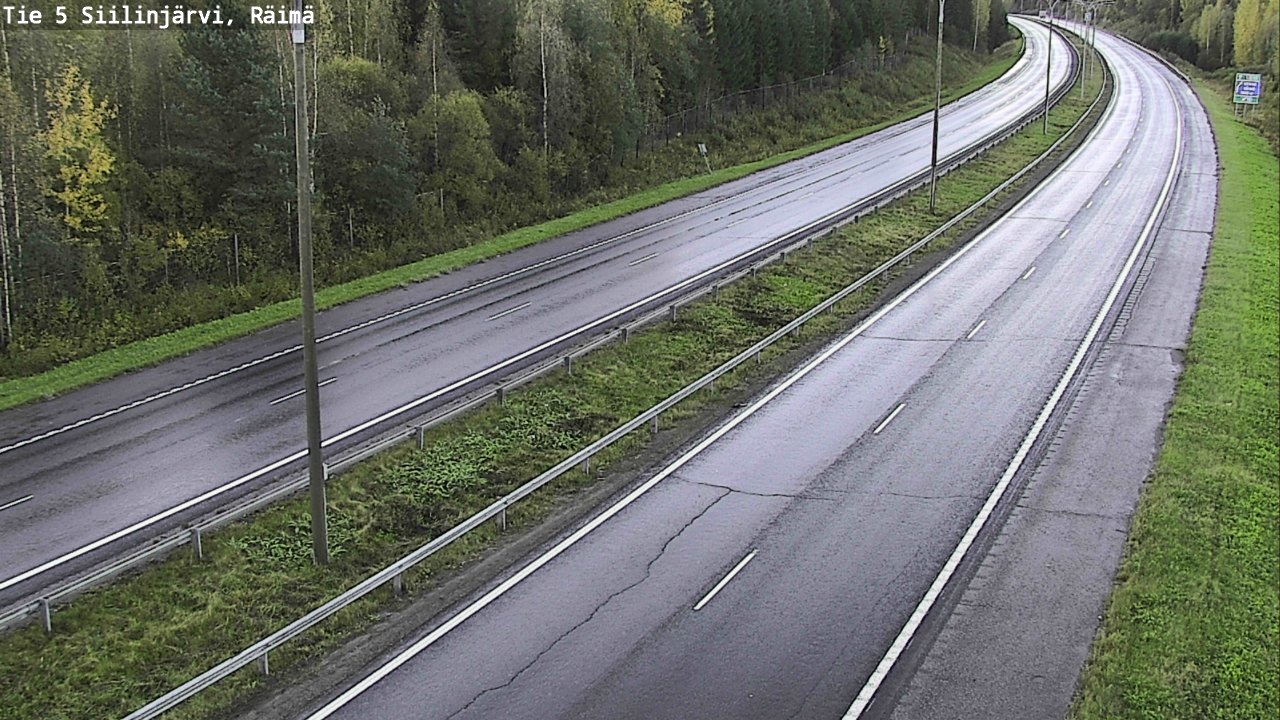 Kelikamerat Kuva Tie 5 Siilinjärvi, Räimä, Siilinjärvi, Pohjois-Savo