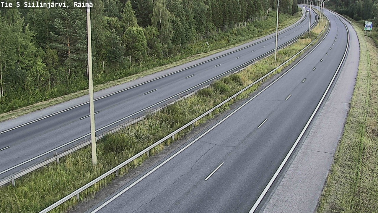 Kelikamerat Kuva Tie 5 Siilinjärvi, Räimä, Siilinjärvi, Pohjois-Savo