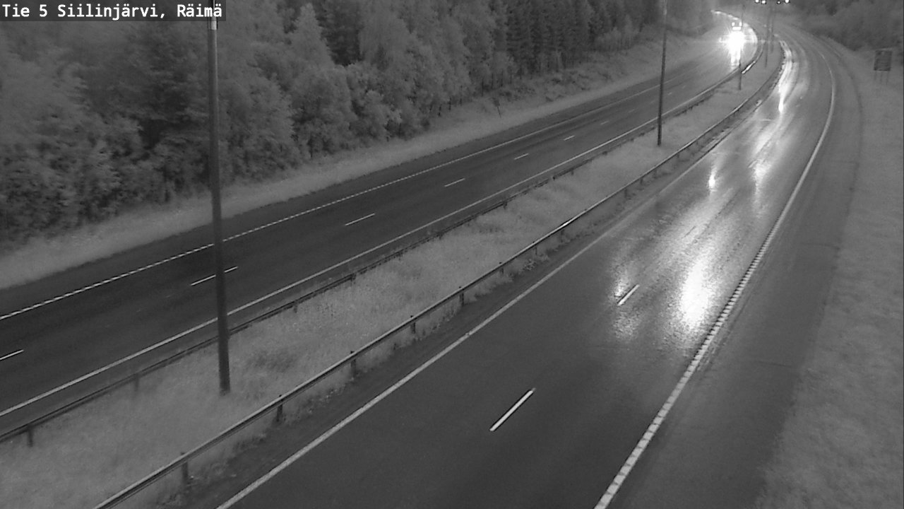 Weather Camera Image Road Siilinjärvi, Räimä, Siilinjärvi, Pohjois-Savo