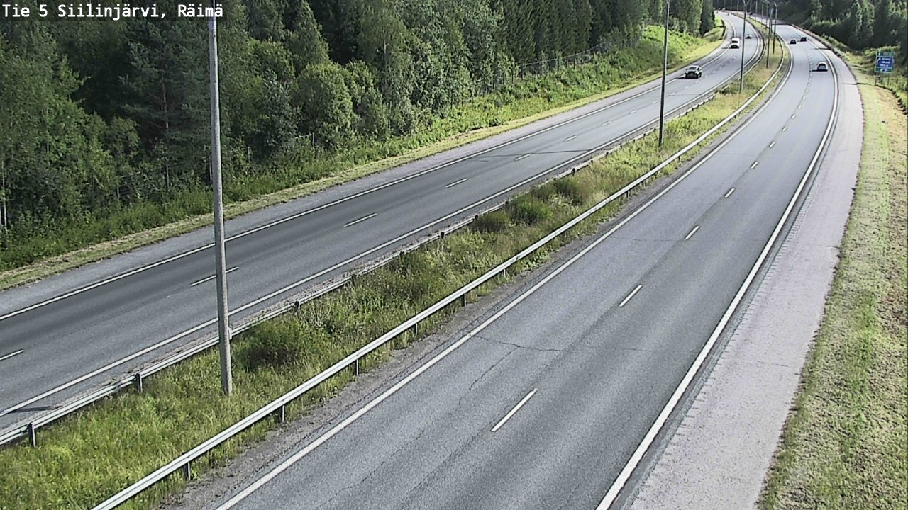 Kelikamerat Kuva Tie 5 Siilinjärvi, Räimä, Siilinjärvi, Pohjois-Savo