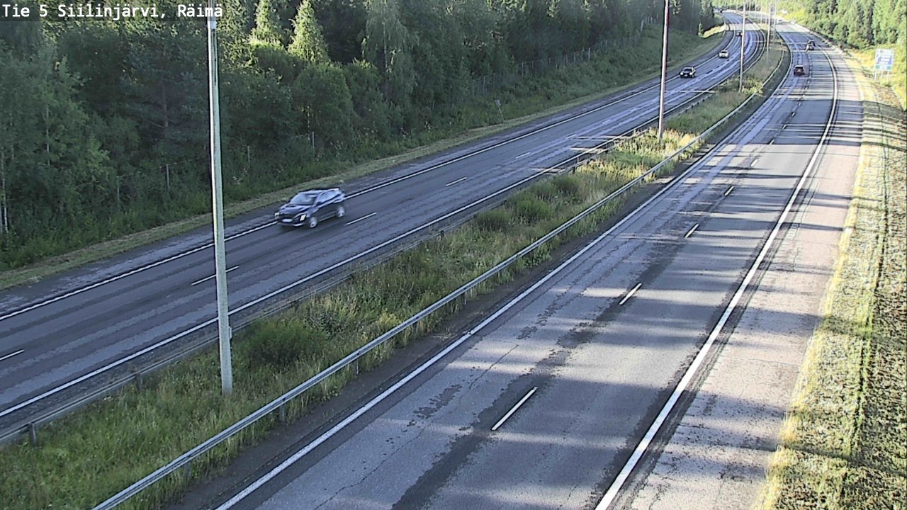 Kelikamerat Kuva Tie 5 Siilinjärvi, Räimä, Siilinjärvi, Pohjois-Savo