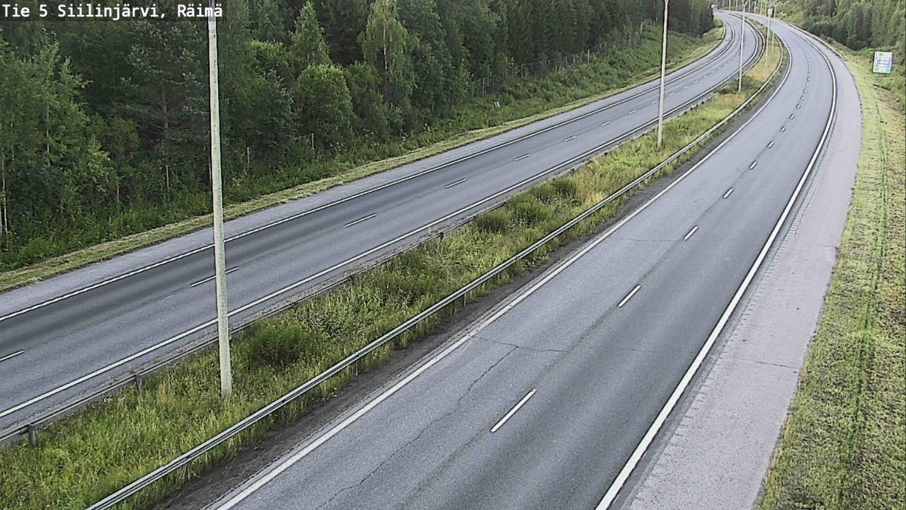 Kelikamerat Kuva Tie 5 Siilinjärvi, Räimä, Siilinjärvi, Pohjois-Savo