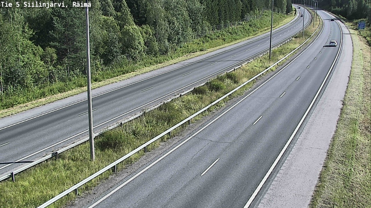 Kelikamerat Kuva Tie 5 Siilinjärvi, Räimä, Siilinjärvi, Pohjois-Savo