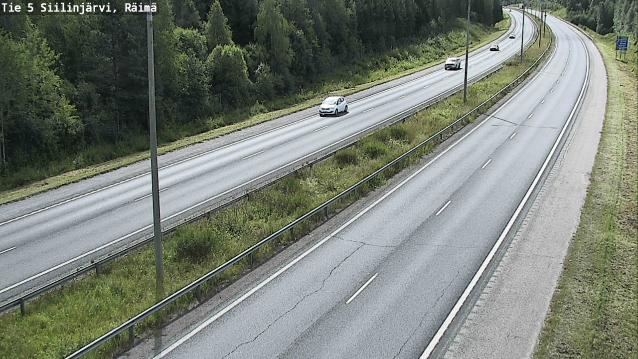 Kelikamerat Kuva Tie 5 Siilinjärvi, Räimä, Siilinjärvi, Pohjois-Savo