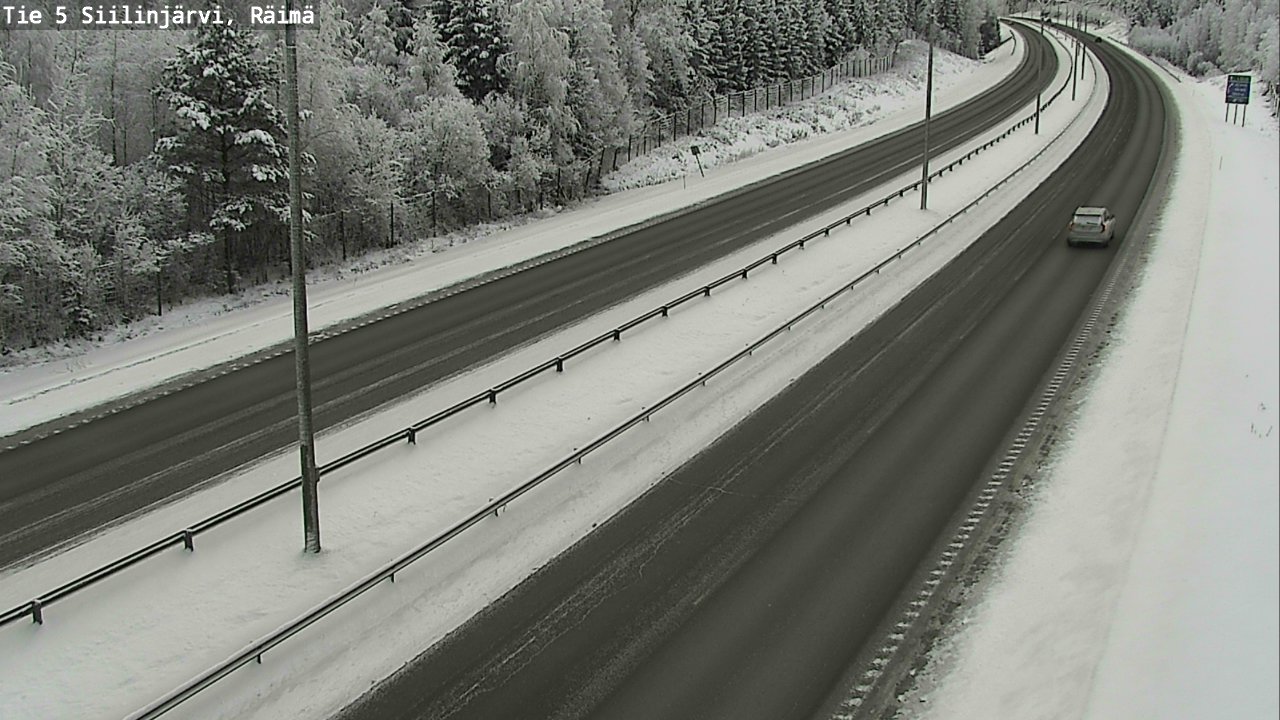 Weather Camera Image Road Siilinjärvi, Räimä, Siilinjärvi, Pohjois-Savo