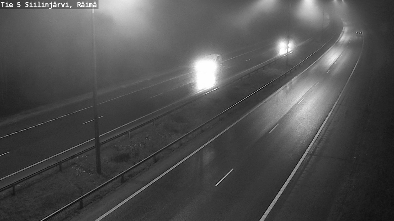 Weather Camera Image Väg 5 Siilinjärvi, Räimä, Siilinjärvi, Pohjois-Savo