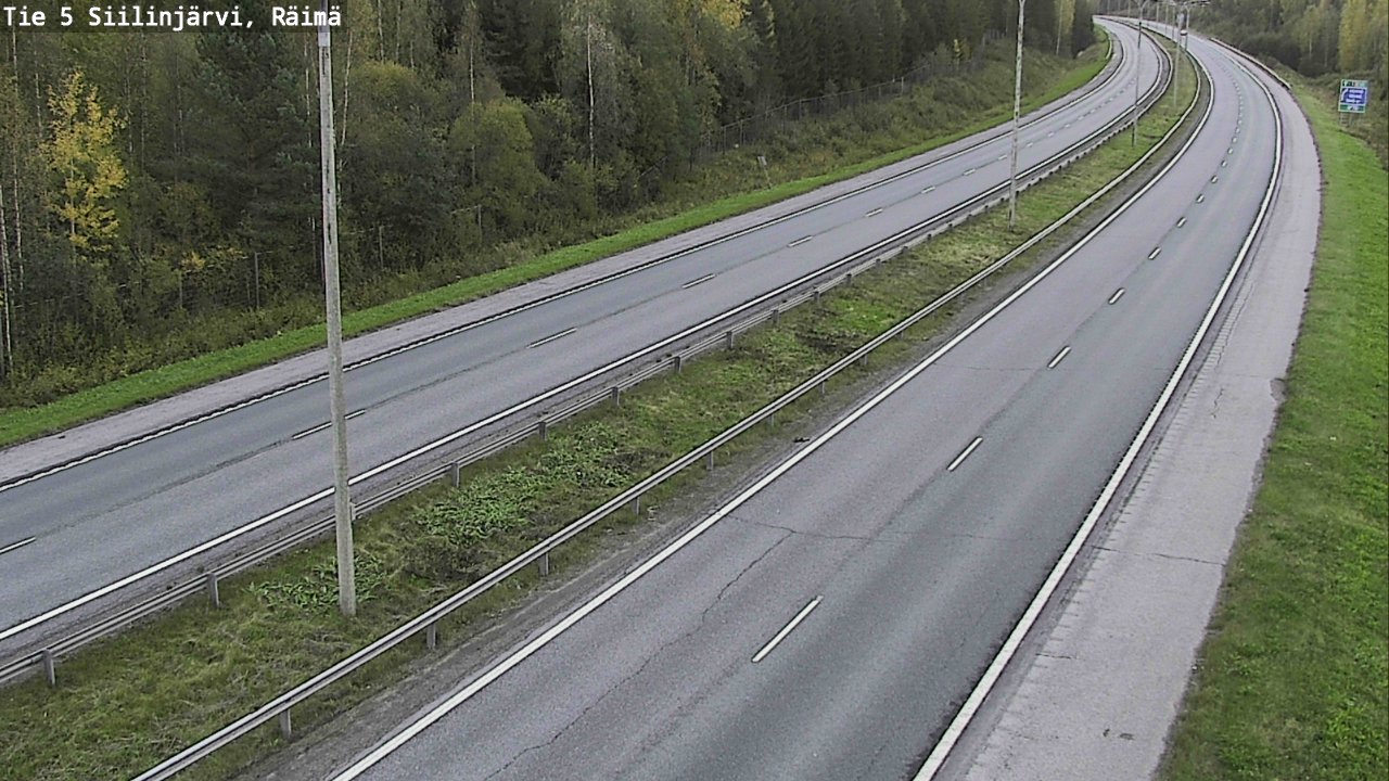 Kelikamerat Kuva Tie 5 Siilinjärvi, Räimä, Siilinjärvi, Pohjois-Savo