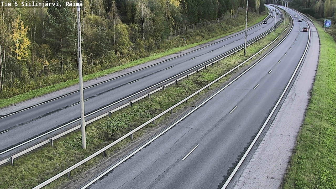 Kelikamerat Kuva Tie 5 Siilinjärvi, Räimä, Siilinjärvi, Pohjois-Savo